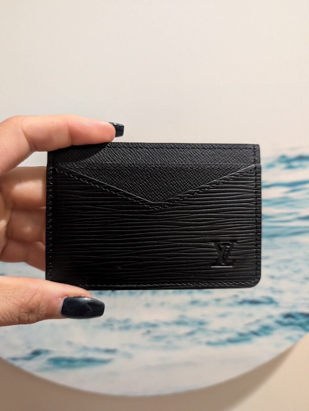 Louis Vuitton Black Epi Leather Card Holder Microchipped 2026 - Picture 11 of 11